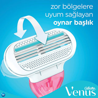 Gillette Venus Sensitive: Women's Razor for Smooth, Irritation-Free Shaving - Designed for Best Razor for Sensitive Skin Gillette Venus Sensitive: Razor for Smooth, Irritation-Free Skin Gillette Venus Sensitive, women's razor for sensitive skin, disposable razor women, razor for sensitive skin, smooth shave razor, irritation free shaving, women's shaving razor, best razor for women, female razor, women's razor, sensitive skin razor, disposable razor, shaving razor, smooth shave, irritation free, women's sha