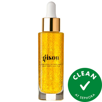 Gisou Honey Infused Hair Repair Serum - Clinically Proven Hydrating Serum for Damaged Hair, Split Ends, and Breakage - H