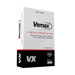 Vemax Dietary Supplement - Herbal Extract Blend for Energy and Vitality Support, Halal Certified, 60 Capsules Vemax Dietary Supplement - Energy & Vitality Support Dietary Supplement, Herbal Extract Blend, Vitamins and Minerals Supplement, Energy and Vitality Support, Halal Certified Supplement, Natural Health Products, Wellness Supplements, Men's Health, Women's Health, Nutritional Support, Antioxidant Supplement