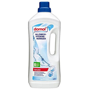 Domol Multi-Purpose Surface Cleaner - Eco-Friendly, Effective Grease Removal & Shine - 50.72 fl oz Domol Multi-Purpose Cleaner - Eco-Friendly & Effective multi-purpose cleaner, surface cleaner, home cleaning products, eco-friendly cleaning products, recycled packaging cleaning products, effective grease removal, odor neutralization, sustainable cleaning, home cleaning solutions, cleaning and hygiene