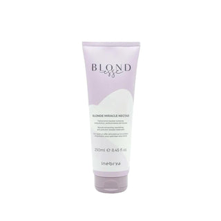 Inebrya Blondesse Blonde Miracle Nectar Hair Mask for Blonde Hair - 250ml, Nourishing & Moisturizing Inebrya Blondesse Hair Mask for Blonde Hair - 250ml Hair mask, Blonde hair care, Inebrya Blondesse, Blonde Miracle Nectar, Hair nourishment, Hair moisturizing, Blonde hair color, Hair repair, Hair care products, Beauty products, Hair treatment, Blonde hair maintenance