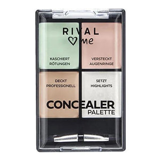 Rival Loves Me 4-Color Concealer Palette - Professional Makeup for Flawless Skin Tone Optimization Rival Loves Me 4-Color Concealer Palette for Flawless Skin concealer palette, makeup concealer, color correcting concealer, professional makeup, skin tone optimization, beauty essentials, makeup for flawless skin, cosmetics, beauty products, skincare, makeup solutions, complexion enhancer, daily makeup, special occasion makeup