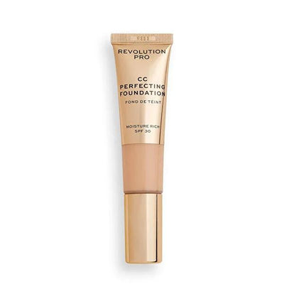Revolution Pro CC Cream Foundation - Anti-Aging, SPF 30 Perfecting Foundation for Dry Skin