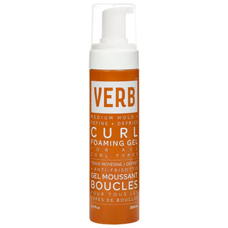 Verb Curl Foaming Gel: Define Curls, Fight Frizz, Lightweight Hold - Vegan, Cruelty-Free, Natural Curl Enhancer for Wavy, Curly, Coily Hair Verb Curl Foaming Gel: Frizz Control, Define Curls - Vegan Gel curl foaming gel, frizz control curl product, curl defining gel, vegan curl gel, cruelty-free curl gel, natural curl enhancer, curly hair styling products, wavy hair styling gel, coily hair gel, sunflower curl complex, curl gel, frizz control, curl definition, vegan hair products, cruelty-free hair products,