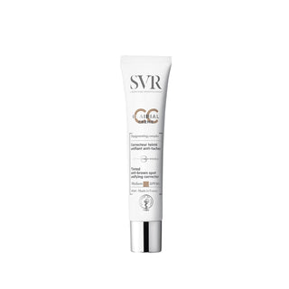SVR Clarial CC Creme Spf50+ Medium Coverage Sunscreen & CC Cream for Sensitive Skin SVR Clarial CC Creme Spf50+ - Sunscreen & CC Cream SVR Clarial CC Creme, SPF50+ sunscreen, Medium coverage CC cream, Koruyucu Krem, Sunscreen for sensitive skin, sun protection, CC cream, sensitive skin care, cosmetic, skincare, sunblock, facial care, beauty products