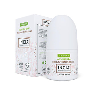 Incia Natural Roll-On Deodorant for Women - Stain-Free, Odor Preventive, 1.69 fl oz Incia Natural Deodorant for Women - Stain-Free & Odor Preventive natural deodorant for women, roll-on deodorant, odor preventive, stain-free deodorant, natural personal care products, women's hygiene, antiperspirant, natural ingredients, long-lasting freshness, confidence, personal care, cosmetic, hygiene products, 50 ml, 1.69 fl oz