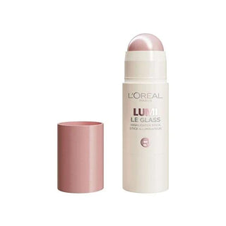 L'Oréal Paris Lumi Glass Wet-Look Makeup Highlighter Stick for Radiant Glow - Glassy Pink Ballet L'Oréal Paris Lumi Glass Wet-Look Highlighter for Radiant Glow Makeup Highlighter, L'Oréal Paris Lumi Glass, Wet-look highlighter, Glass finish makeup, Soft applicator highlighter, makeup for radiant glow, natural glow highlighter, everyday makeup, luminous finish, blendable highlighter, adjustable applicator, lightweight makeup, non-greasy texture, suitable for all skin types