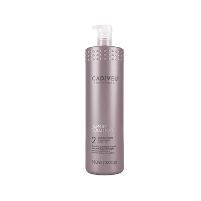 Cadiveu Repair Solution Hair Care Cream - 980ml Nourishing & Repairing Treatment for Damaged Dry Hair