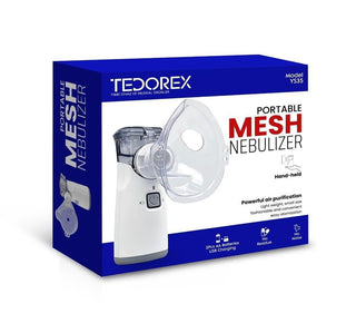 Tedorex Portable Mesh Nebulizer YS35 - Asthma & COPD Relief On-the-Go
