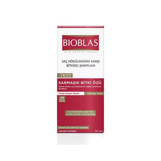 Bioblas Shampoo for Hair Loss - 360ml, Ivy Extract, Natural Hair Care for Slow-Growing Hair Bioblas Shampoo for Hair Loss - Natural Hair Care shampoo for hair loss, ivy extract shampoo, slow-growing hair care, natural hair care products, plant-based shampoo, hair loss solution, hair growth promotion, healthy hair care, Bioblas, hair care, personal care