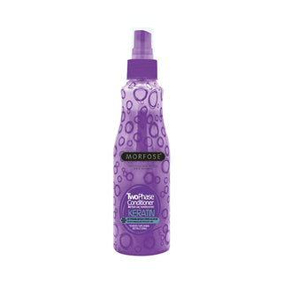 Morfose Keratin Dual-Phase Leave-In Conditioner for Dry Damaged Hair - 7.44 fl oz Morfose Keratin Leave-In Conditioner for Dry Hair Keratin hair care, Leave-in conditioner, Hair nourishment, Hair repair, Dual-phase hair product, Hair care for dry damaged hair, Hair protection, Hair vitality, Morfose, Hair conditioner, Hair treatment
