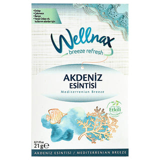 Wellnax Scented Drawer Sachet - Mediterranean Breeze Fragrance for Closet Freshener Mediterranean Breeze Scented Drawer Sachet - Wellnax scented drawer sachet, Mediterranean fragrance, long-lasting aroma, closet freshener, aromatic sachet, Wellnax, drawer fragrance, closet scent, storage space freshness, freshness solution, Mediterranean Breeze, pleasant aroma, long-lasting scent