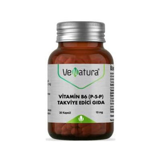 VeNatura P-5-P Vitamin B6 Supplement: Enhanced Absorption, Energy Support - 30 Tablets VeNatura P-5-P Vitamin B6: Energy & Absorption Support Vitamin B6 supplement, P-5-P Vitamin B6, Pyridoxal-5-Phosphate, B6 vitamin tablets, Vitamin B6 for energy, VeNatura B6, Vitamin B6 supplement 30 tablets, Vitamin B6, B6 supplement, energy supplement, nervous system support, health supplement, dietary supplement, vitamins, minerals, P5P, pyridoxine, pyridoxal, phosphate, VeNatura supplement, health-conscious, dietary r