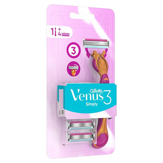 Gillette Simply Venus: Disposable Women's Razor for Sensitive Skin - Close, Comfortable Shave with MoistureRich Band & Microfins Gillette Venus Razor: Smooth Shave for Sensitive Skin disposable razor women, women's razor, razor for sensitive skin, venus razor, cheap razors for women, razor with moisture band, razor with microfins, shaving razor women, disposable shaving razor, women's disposable razor, razor for women, shaving, hair removal, sensitive skin razor, disposable razor, venus, gillette, beauty, p