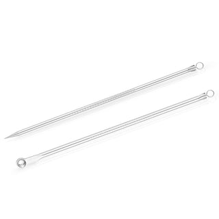 eklips acne removal tool set 2 pieces, close up of eklips acne removal tools, skincare tools for blackhead removal, before and after using eklips acne tools Eklips Acne Removal Tool Set - 2 Pieces for Skin Care Enthusiasts Eklips Acne Removal Tool Set - 2 Pieces eklips, acne-removal, skincare-tools, beauty, blackhead-remover, skin-care, acne-treatment, facial-tools, ai-generated, comedo-extractor