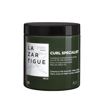 Lazartigue Curl Specialist: Moisturizing Hair Mask for Defined, Frizz-Free Curls - Hydrating Treatment for Curly Hair (8