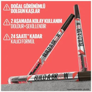 maybelline build a brow pen deep brown, maybelline brow gel and pencil duo Maybelline New York Build A Brow 2 In 1 Brow Pen - Deep Brown Maybelline Brow Pen - 2-in-1 Gel | Deep Brown maybelline, brow-pen, gel, eyebrow-makeup, beauty, makeup, brows, ai-generated, maybelline-new-york, deep-brown