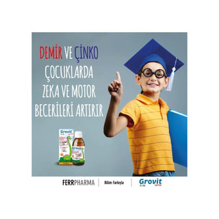 ferr pharma grovit kids syrup bottle, nutrition information for grovit kids syrup Ferr Pharma Grovit Kids Syrup - Multivitamin & Amino Acids | 150 ml Grovit Kids Syrup - Multivitamins and Amino Acids ferr-pharma, grovit-kids-syrup, multivitamins, amino-acids, liquid-supplement, children-health, dietary-supplement, kids-essentials, healthy-growth, ai-generated