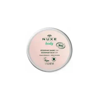 Nuxe Body Deodorant Balm: Aluminum & Paraben-Free, Natural, Long-Lasting Protection & Moisturizing for Sensitive Skin