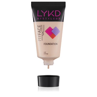 LYKD Fondöten 122 True Beige - Lightweight Foundation Makeup for Flawless Look LYKD Fondöten - Lightweight Foundation for Flawless Look LYKD Fondöten, Foundation Makeup, Natural Makeup, Lightweight Foundation, Flawless Makeup Look, Makeup for Sensitive Skin, Easy Makeup Application, Natural Ingredients, Conceals Imperfections, Everyday Makeup, Special Occasion Makeup, Cosmetic Products
