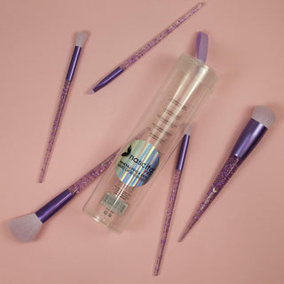 Nascita Professional 5-Piece Makeup Brush Set - High-Quality Synthetic Bristles for Flawless Application Nascita 5-Piece Makeup Brush Set - Professional Quality makeup brush set, Nascita makeup brushes, professional makeup tools, high-quality makeup brushes, 5-piece brush set, beauty essentials, makeup for professionals, synthetic bristles, cosmetic brushes, beauty tools, gift ideas for beauty lovers