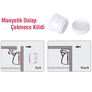 miny baby magnetic cabinet lock, baby safety lock with key, easy install cabinet lock set Miny Baby Magnetic Lock - Easy to Install Safety Solution | 2 Locks, 1 Key Miny Baby Magnetic Cabinet Lock baby-safety, magnetic-lock, cabinet-lock, miny, child-proof, home-safety, parents, caregivers, easy-install, ai-generated