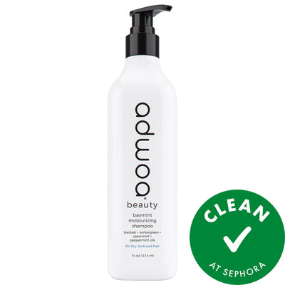 Baomint Moisturizing Shampoo for Dry, Curly Hair - Sulfate-Free, Vegan, Cruelty-Free, Nourishing Hair Care