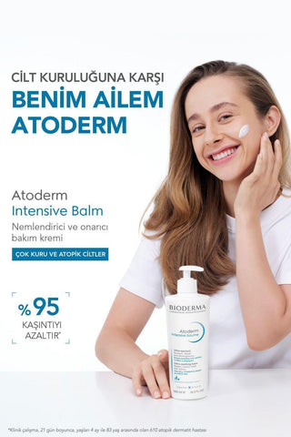 Bioderma Atoderm Intensive Soothing Balm - 500ml - Dry & Atopic Skin Relief, Fragrance-Free Moisturizer, Skin Barrier Therapy Bioderma Atoderm Balm: Soothing Relief for Dry, Sensitive Skin Bioderma Atoderm balm, soothing balm for dry skin, atopic dermatitis balm, fragrance-free moisturizer, balm for sensitive skin, baby eczema cream, dry skin relief, Skin Barrier Therapy, intensive moisturizing balm, eczema relief balm, dry skin, atopic skin, sensitive skin, baby skin care, children skin care, adult skin ca