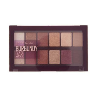 maybelline burgundy bar eye palette front view, maybelline burgundy bar eye palette swatches, maybelline burgundy bar eye palette applicator Maybelline New York Burgundy Bar Eye Palette - 12 Shades Maybelline Burgundy Bar Palette | 12 Shades maybelline, eye-palette, burgundy-bar-palette, makeup, eyeshadow, beauty, 12-shades, makeup-essentials, ai-generated, cosmetics