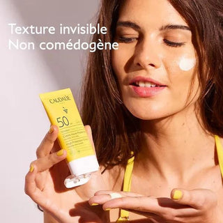 Caudalie Vinosun High Protection Cream SPF 30 Sunscreen - Eco-Friendly, Fragr...