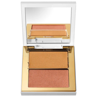 Luxe Highlighter Duo: Radiant Cream Glow, Vegan & Cruelty-Free, Hydrating Squalane Formula Luxe Highlighter: Radiant Glow, Vegan & Cruelty-Free highlighter, cream highlighter, vegan highlighter, cruelty-free highlighter, radiant highlighter, squalane highlighter, sodium hyaluronate highlighter, glow highlighter, paraben-free highlighter, mineral oil-free highlighter, makeup, face makeup, luminizer, luminous makeup, vegan, cruelty-free, radiant glow, hydrating, skin-plumping, paraben-free, mineral oil-free, 