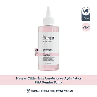 The Purest Solutions PHA Toner for Sensitive Skin - 200ml Natural Skincare with Antioxidants PHA Toner for Sensitive Skin - Natural & Antioxidant Rich PHA Toner, Sensitive skin care, Natural skincare products, Antioxidant-rich skincare, Gentle exfoliant, Skincare for sensitive skin, Natural toners, Antioxidant skincare, Skincare routine, Daily skincare, Sensitive skin solutions
