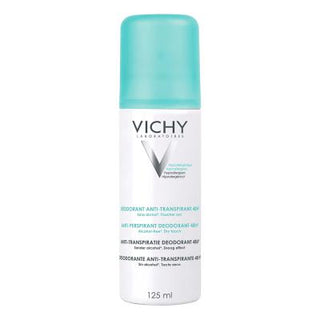 Vichy Anti-Transpirant Deodorant - Hypoallergenic, Long-Lasting Sweat & Odor Protection for Sensitive Skin