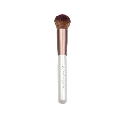 For Your Beauty Oval Makeup Brush - Pearl Finish Blush Brush for Precise Application