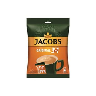 Jacobs 3 in 1 Coffee - Rich Flavor 10 Pack | Instant Coffee
