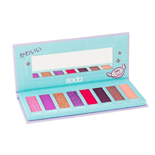 Soda Far Kawaii Eyeshadow Palette: Unleash Vibrant Manga Eyes with Highly Pigmented, Easy-to-Blend Colors Soda Far Kawaii Eyeshadow Palette: Vibrant Manga Eye Makeup eyeshadow palette, kawaii eyeshadow, vibrant eyeshadow, pigmented eyeshadow, manga eyes makeup, makeup palette, eye makeup, eyeshadow, makeup, kawaii, vibrant, pigmented, manga eyes, eye, palette, colors, matte, shimmer, easy application, velvety soft, high pigmentation, makeup enthusiasts, creative looks, trendy, cute, long-lasting, eye looks,