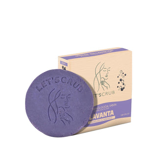 Let'scrub Lavender Soap - Calming, Relaxing, and Gentle Cleansing for Sensitive Skin Let'scrub Lavender Soap for Calming & Relaxing Bath Experience Lavender soap, Let'scrub Lavanta Sabunu, Soap, Lavender fragrance personal care, Cleansing soap, Calming soap, Relaxing bath products, Gentle cleansing, Sensitive skin care, Promotional personal care, Quick delivery
