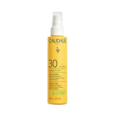 Caudalie Vinosun Protect SPF30 Sunscreen Spray: Vegan UVA/UVB Protection for Face & Body | Non-Greasy, Antioxidant-Rich 