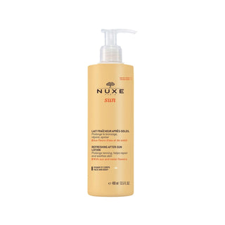 Nuxe After Sun Lotion: Hydrate, Soothe & Calm Sunburn - Face & Body Moisturizing After Sun Care (400ml) Nuxe After Sun Lotion: Soothe Sunburn & Hydrate Skin after sun lotion, sunburn relief, moisturizing after sun, face and body after sun, Nuxe after sun, sun care, soothing after sun lotion, post sun moisturizer, body lotion after sun, facial lotion after sun, aftersun, sunburn, moisturizer, body lotion, facial lotion, skin care, sun protection, hydration, soothing, skin repair, redness relief, dryness reli