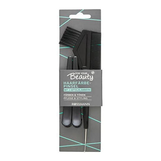 For Your Beauty 2-Piece Hair Dye Brush Set - Even & Neat Hair Coloring Tools For Your Beauty 2-Piece Hair Dye Brush Set hair dye brush, hair coloring tools, hair dye applicator, at-home hair coloring, beauty tools, hair care, beauty products, hair dye kit, hair coloring kit, salon quality hair color at home