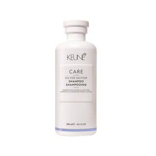 Keune Silver Savior Purple Shampoo for Gray, White, and Platinum Hair - Neutralizes Brassy Tones, Maintains Cool Tone - 300 ml Keune Silver Savior Purple Shampoo for Gray Hair purple shampoo, gray hair care, white hair shampoo, platinum hair toner, Keune Silver Savior, hair care, color-treated hair, brassy tone remover, cool tone maintainer, 300 ml, Silver Savior product line, hair toner, toning shampoo