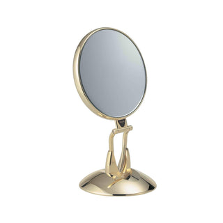 Janeke Gold Desktop Round Makeup Mirror 170mm