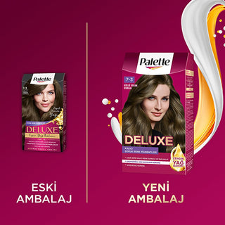 Palette Deluxe Hair Dye - Intense, Long-Lasting Color with Micro Oils for Vibrant Hair Palette Deluxe Hair Dye - Vibrant & Long-Lasting hair dye, intense hair color, long-lasting hair dye, gray hair coverage, rich hair color, vibrant hair color, hair care, beauty products, cosmetic products