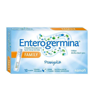 Enterogermina Probiotic - Digestive Health Support | 5 ml x 10 Flakons
