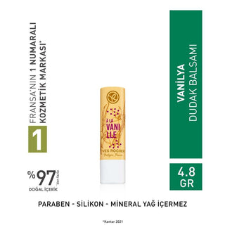 Vanilya - Natural Vanilla Lip Balm for Dry Lips with Moisturizing Properties Vanilla Lip Balm - Moisturizing & Natural vanilla lip balm, natural lip care, moisturizing lip balm, lip protection, vanilla flavored lip balm, natural ingredients, lip care, dry lips solution, chapped lips relief, cosmetic, personal care, beauty products