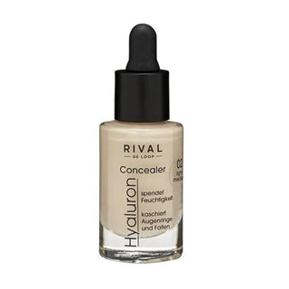 Rival De Loop Hyaluron Concealer for Flawless Skin with Hyaluronic Acid - Liquid Concealer for Dark Circles and Imperfections Rival De Loop Hyaluron Concealer - Liquid Concealer for Flawless Skin Rival De Loop Concealer, Hyaluronic Acid Concealer, Liquid Concealer for Flawless Skin, Conceal Skin Imperfections, Natural Finish Makeup, Dark Circle Concealer, Blemish Concealer, Flawless Complexion, Makeup for Everyday Use, Skincare Makeup, Hyaluronic Acid Benefits, Concealer for Dark Circles, Concealer for Blem