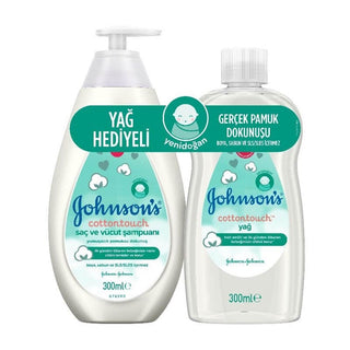 Johnson's Baby Cotton Touch Shampoo & Oil 300 ml