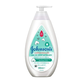 Johnson's Baby Cotton Touch Hair and Body Shampoo 300 ml