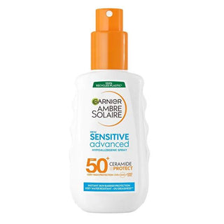 Ambre Solaire SPF50+ Sunscreen Spray for Sensitive Skin: High UVA/UVB Protection, Water Resistant, Vitamin E - 150ml Ambre Solaire SPF50+ Sunscreen: Sensitive Skin UVA/UVB Protection SPF50 sunscreen, sunscreen for sensitive skin, UVA UVB protection spray, water resistant sunscreen, high protection sunscreen, Ambre Solaire sunscreen, sunscreen spray, sun protection, sunscreen with Vitamin E, hydrating sunscreen, sunscreen, sunblock, sensitive skin, UVA protection, UVB protection, sun protection spray, Vitami
