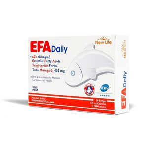 new life efa daily fish oil supplement bottle, new life efa daily fish oil capsules New Life Efa Daily - Fish Oil Supplement | 30 Capsules New Life Efa Daily - Fish Oil Supplement | 30 Capsules fish-oil, omega-3, dietary-supplement, heart-health, brain-health, adults, health-conscious, new-life, ai-generated, vegan-alternative